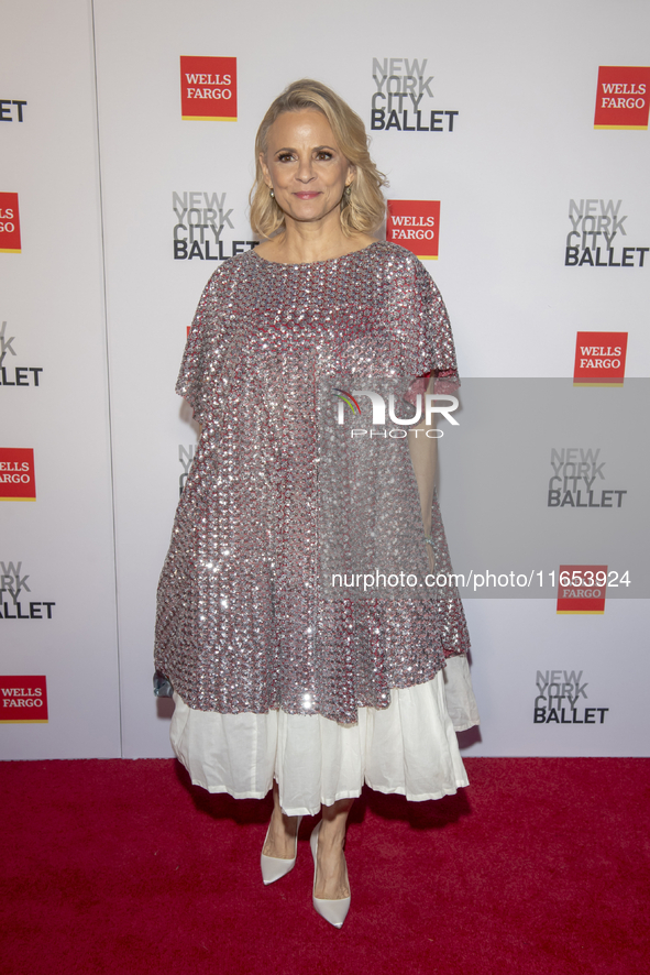 Amy Sedaris attends the New York City Ballet 2024 Fall Fashion Gala at David H. Koch Theater at Lincoln Center in New York, USA, on October...