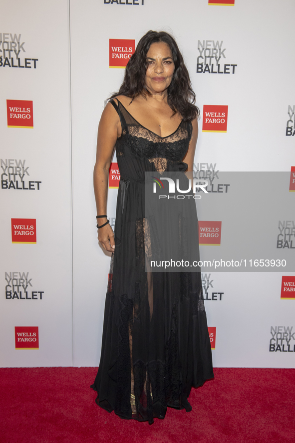 Sarita Choudhury attends the New York City Ballet 2024 Fall Fashion Gala at David H. Koch Theater at Lincoln Center in New York, New York, U...