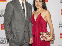 Justin Peck and Patricia Delgado attend the New York City Ballet 2024 Fall Fashion Gala at David H. Koch Theater at Lincoln Center in New Yo...