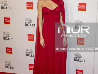 Mary Leest attends the New York City Ballet 2024 Fall Fashion Gala at David H. Koch Theater at Lincoln Center in New York, USA, on October 9...