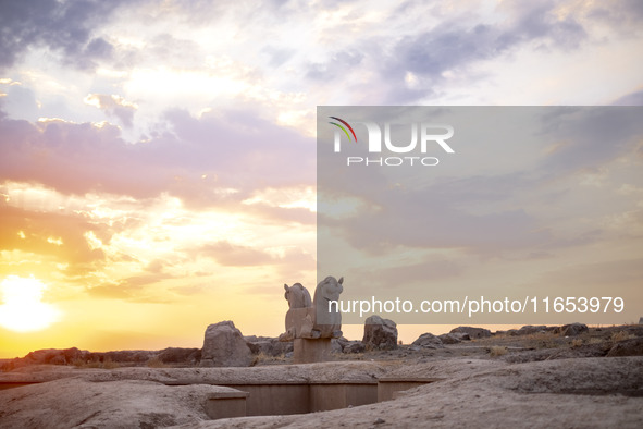 A view of the Persepolis historical site near the city of Shiraz in Fars province, about 932 km (579 miles) south of Tehran, Iran, on Octobe...