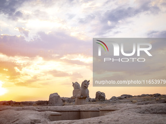 A view of the Persepolis historical site near the city of Shiraz in Fars province, about 932 km (579 miles) south of Tehran, Iran, on Octobe...