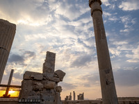 A view of the Persepolis historical site near the city of Shiraz in Fars province, about 932 km (579 miles) south of Tehran, Iran, on Octobe...