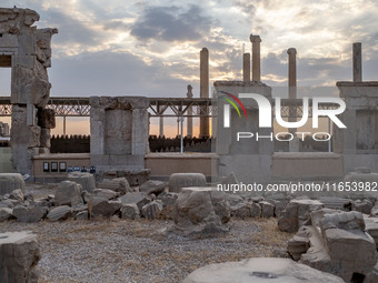 A view of the Persepolis historical site near the city of Shiraz in Fars province, about 932 km (579 miles) south of Tehran, Iran, on Octobe...