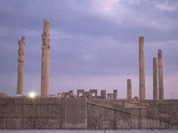 A view of the Persepolis historical site near the city of Shiraz in Fars province, about 932 km (579 miles) south of Tehran, Iran, on Octobe...