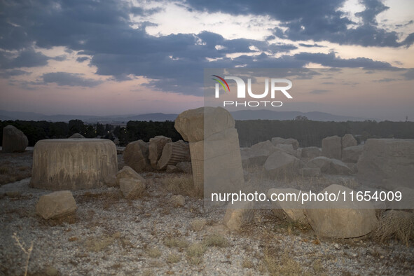 A view of the Persepolis historical site near the city of Shiraz in Fars province, about 932 km (579 miles) south of Tehran, Iran, on Octobe...