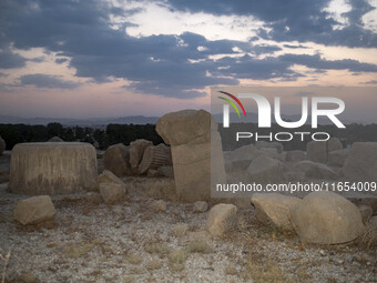 A view of the Persepolis historical site near the city of Shiraz in Fars province, about 932 km (579 miles) south of Tehran, Iran, on Octobe...