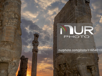 A view of the Persepolis historical site near the city of Shiraz in Fars province, about 932 km (579 miles) south of Tehran, Iran, on Octobe...