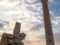 A view of the Persepolis historical site near the city of Shiraz in Fars province, about 932 km (579 miles) south of Tehran, Iran, on Octobe...