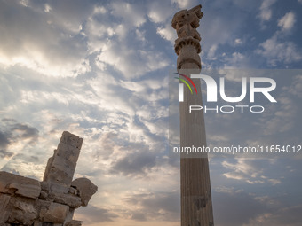 A view of the Persepolis historical site near the city of Shiraz in Fars province, about 932 km (579 miles) south of Tehran, Iran, on Octobe...