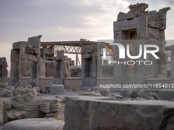 A view of the Persepolis historical site near the city of Shiraz in Fars province, about 932 km (579 miles) south of Tehran, Iran, on Octobe...