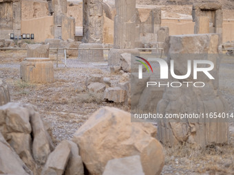 A view of the Persepolis historical site near the city of Shiraz in Fars province, about 932 km (579 miles) south of Tehran, Iran, on Octobe...