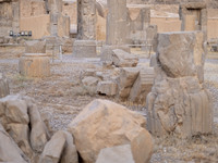 A view of the Persepolis historical site near the city of Shiraz in Fars province, about 932 km (579 miles) south of Tehran, Iran, on Octobe...