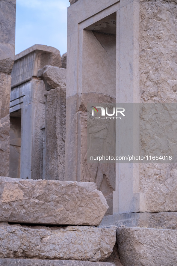 A view of the Persepolis historical site near the city of Shiraz in Fars province, about 932 km (579 miles) south of Tehran, Iran, on Octobe...