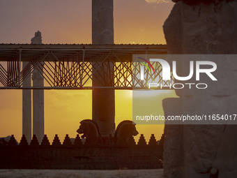 A view of the Persepolis historical site near the city of Shiraz in Fars province, about 932 km (579 miles) south of Tehran, Iran, on Octobe...