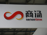 The booth of SenseTime is at the International Consumer Electronics Show in Shanghai, China, on October 10, 2024. (