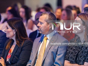 IMO Secretary-General Arsenio Dominguez is seen during the conference in Limassol, Cyprus, on October 10, 2024. The Wista International AGM...