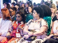 Participants attend the conference in Limassol, Cyprus, on October 10, 2024. The Wista International AGM & Conference 2024 takes place at Am...