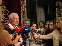 The High Representative of the European Union for Foreign Affairs and Security Policy, Josep Borrell, receives the Grand Cross of Aeronautic...