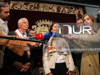 The High Representative of the European Union for Foreign Affairs and Security Policy, Josep Borrell, receives the Grand Cross of Aeronautic...