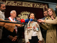 The High Representative of the European Union for Foreign Affairs and Security Policy, Josep Borrell, receives the Grand Cross of Aeronautic...