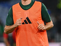 Andrea Cambiaso (ITA) participates in the UEFA National League Matchday 3 match between Italy and Belgium at the Olympic Stadium in Rome, It...