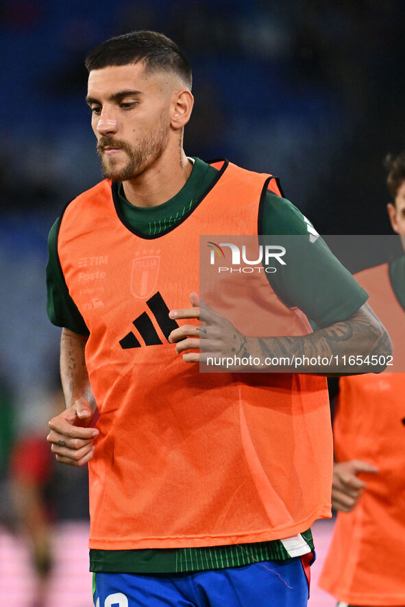 Lorenzo Pellegrini (ITA) participates in the UEFA National League Matchday 3 match between Italy and Belgium at the Olympic Stadium in Rome,...