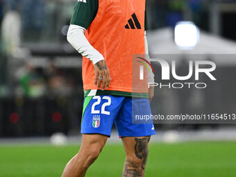 Giovanni Di Lorenzo (ITA) participates in the UEFA National League Matchday 3 match between Italy and Belgium at the Olympic Stadium in Rome...