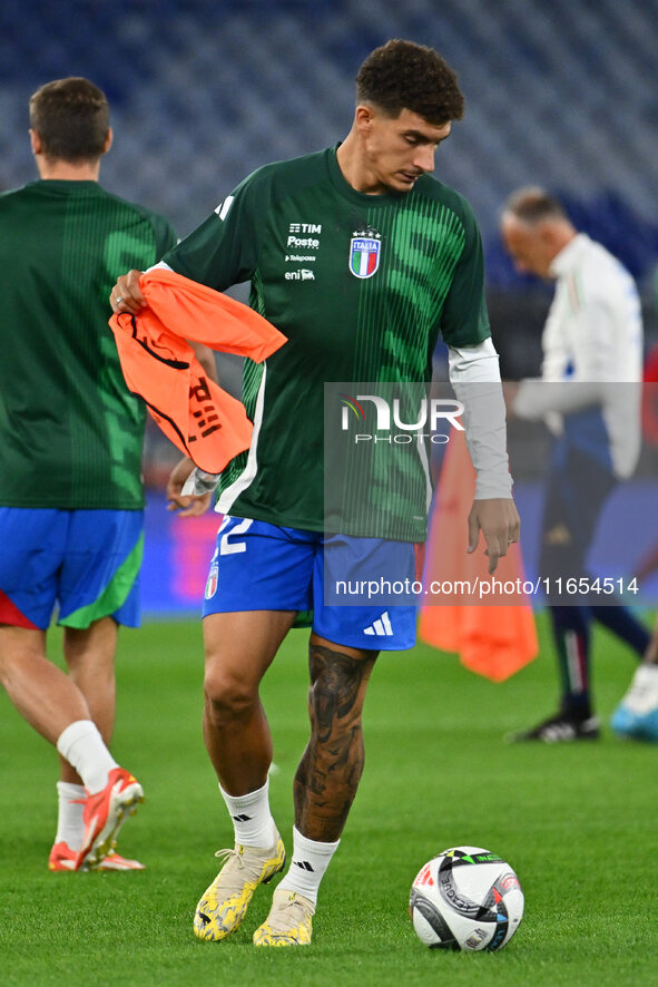 Giovanni Di Lorenzo (ITA) participates in the UEFA National League Matchday 3 match between Italy and Belgium at the Olympic Stadium in Rome...