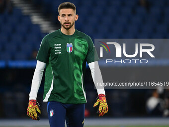 Guglielmo Vicario (ITA) participates in the UEFA National League Matchday 3 match between Italy and Belgium at the Olympic Stadium in Rome,...