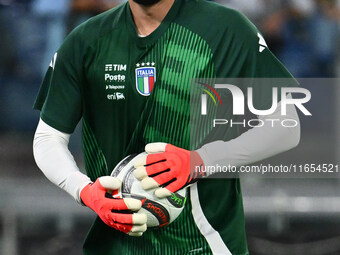 Gianluigi Donnarumma (ITA) participates in the UEFA National League Matchday 3 match between Italy and Belgium at the Olympic Stadium in Rom...