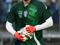 Gianluigi Donnarumma (ITA) participates in the UEFA National League Matchday 3 match between Italy and Belgium at the Olympic Stadium in Rom...