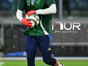 Gianluigi Donnarumma (ITA) participates in the UEFA National League Matchday 3 match between Italy and Belgium at the Olympic Stadium in Rom...