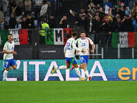 Andrea Cambiaso (ITA) celebrates after scoring the goal of 1-0 during the UEFA National League Matchday 3 match between Italy and Belgium at...