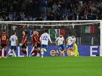 Andrea Cambiaso (ITA) celebrates after scoring the goal of 1-0 during the UEFA National League Matchday 3 match between Italy and Belgium at...