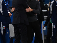 During the UEFA National League Matchday 3 match between Italy and Belgium at the Olympic Stadium in Rome, Italy, on October 10, 2024. (