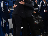 During the UEFA National League Matchday 3 match between Italy and Belgium at the Olympic Stadium in Rome, Italy, on October 10, 2024. (