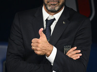 Gianluigi Buffon participates in the UEFA National League Matchday 3 match between Italy and Belgium at the Olympic Stadium in Rome, Italy,...