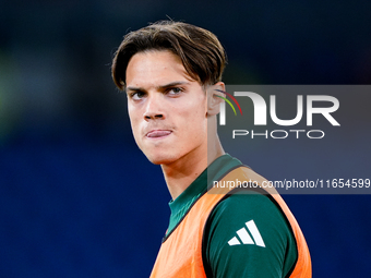 Samuele Ricci of Italy looks on during the UEFA Nations League 2024/25 League A Group A2 match between Italy and Belgium at Stadio Olimpico...