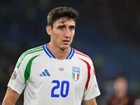 Andrea Cambiaso (ITA) participates in the UEFA National League Matchday 3 match between Italy and Belgium at the Olympic Stadium in Rome, It...