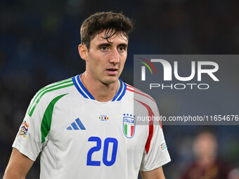 Andrea Cambiaso (ITA) participates in the UEFA National League Matchday 3 match between Italy and Belgium at the Olympic Stadium in Rome, It...