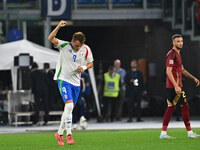 Mateo Retegui (ITA) celebrates after scoring the goal of 2-0 during the UEFA Nations League Matchday 3 match between Italy and Belgium at th...