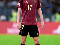 Charles De Ketelaere of Belgium looks on during the UEFA Nations League 2024/25 League A Group A2 match between Italy and Belgium at Stadio...