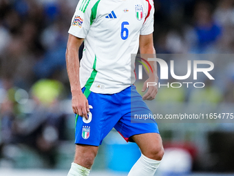 Samuele Ricci of Italy looks on during the UEFA Nations League 2024/25 League A Group A2 match between Italy and Belgium at Stadio Olimpico...