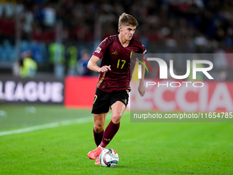 Charles De Ketelaere of Belgium during the UEFA Nations League 2024/25 League A Group A2 match between Italy and Belgium at Stadio Olimpico...