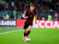 Charles De Ketelaere of Belgium during the UEFA Nations League 2024/25 League A Group A2 match between Italy and Belgium at Stadio Olimpico...