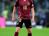 Leonardo Trossard of Belgium during the UEFA Nations League 2024/25 League A Group A2 match between Italy and Belgium at Stadio Olimpico on...