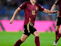 Leonardo Trossard of Belgium during the UEFA Nations League 2024/25 League A Group A2 match between Italy and Belgium at Stadio Olimpico on...