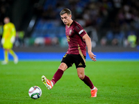 Leonardo Trossard of Belgium during the UEFA Nations League 2024/25 League A Group A2 match between Italy and Belgium at Stadio Olimpico on...