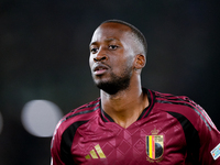 Dodi Lukebakio of Belgium looks on during the UEFA Nations League 2024/25 League A Group A2 match between Italy and Belgium at Stadio Olimpi...